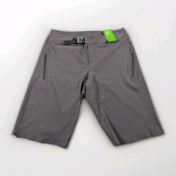 Pearl Izumi Other - Pearl Izumi Elevate Shell Shorts Gray 34 Standard Fit Bike Athleisure Spell Out